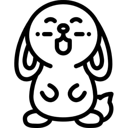 Bunny avatar easter user icon