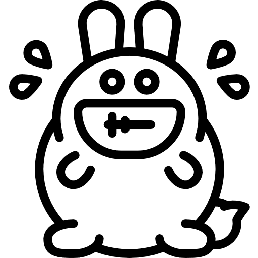 Bunny bunny wildlife user icon