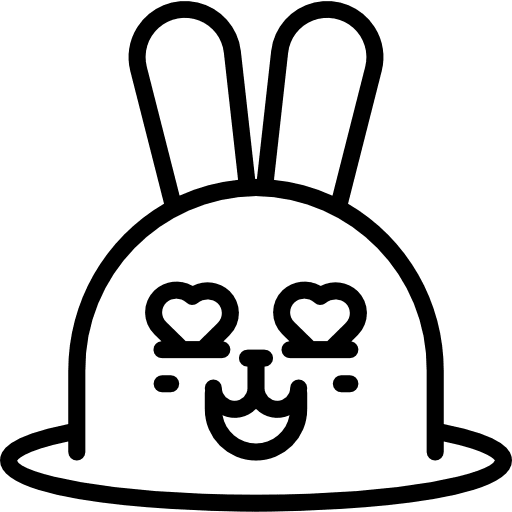 Bunny easter avatar pet icon