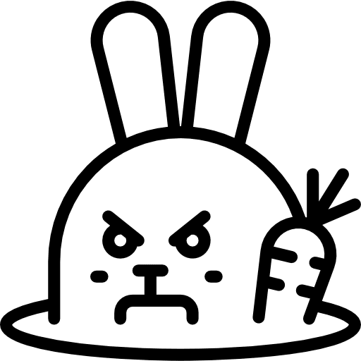 Bunny easter bunny avatar wildlife icon