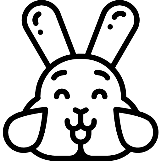 Bunny easter bunny avatar rabbit icon