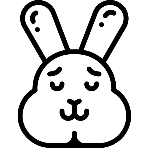 Bunny easter bunny pet mammal icon