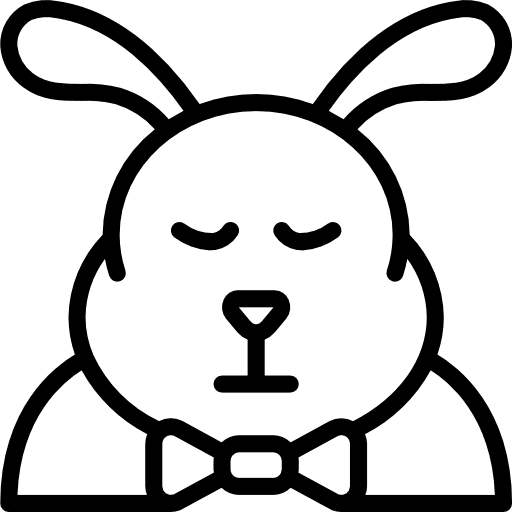 Bunny easter bunny wildlife easter icon