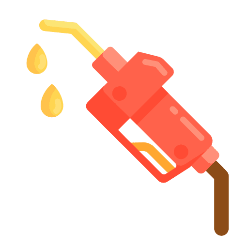 Fuel gasoline pump fuel pump icon