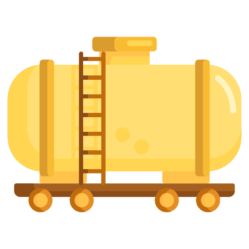 Tank industry gas truck tank icon