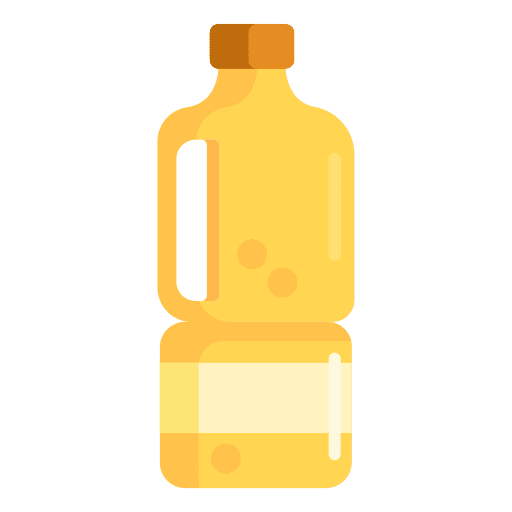 Vegetable oil industry bottle eco icon