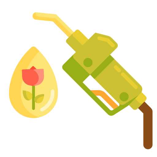 Bio energy bio symbol drop icon