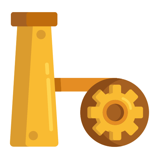 Extraction refinery oil industry icon