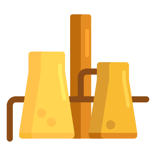 Refinery station refinery production icon