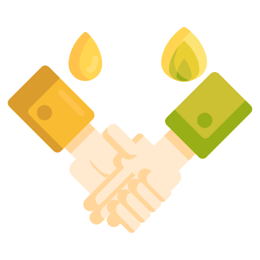 Agreement hands and gestures petroleum gestures icon