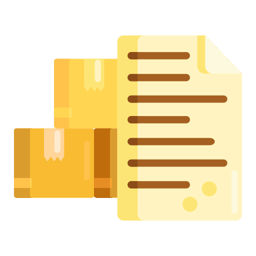 Logistics storage logistics archive icon