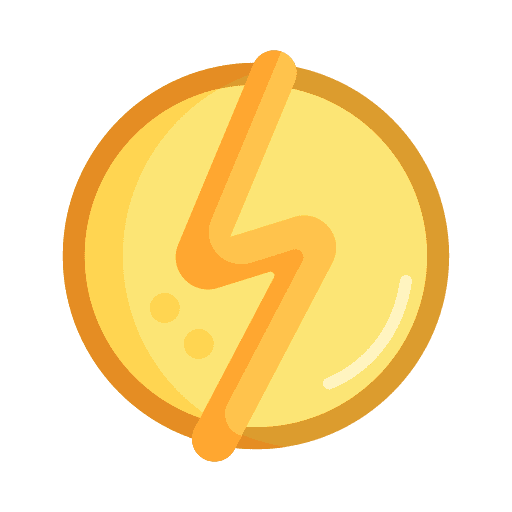 Power technology ray electronics icon