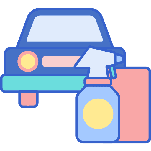 Car wash vehicle wash clean icon