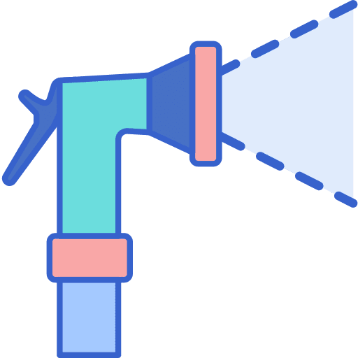 Nozzle nozzle vacuum water hose icon