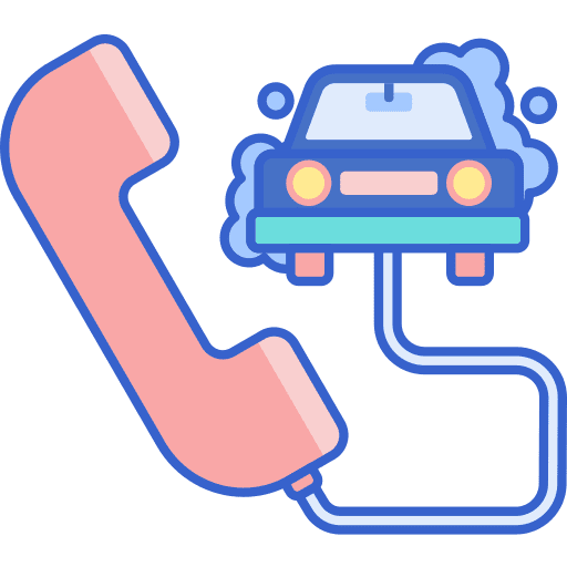 Service c phone carwash icon