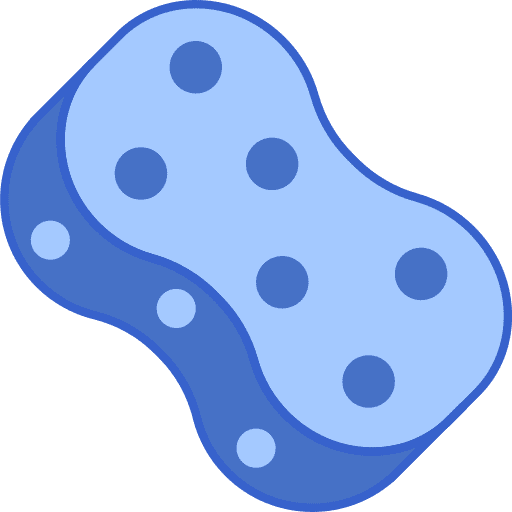 Sponge washing wiping sponge icon