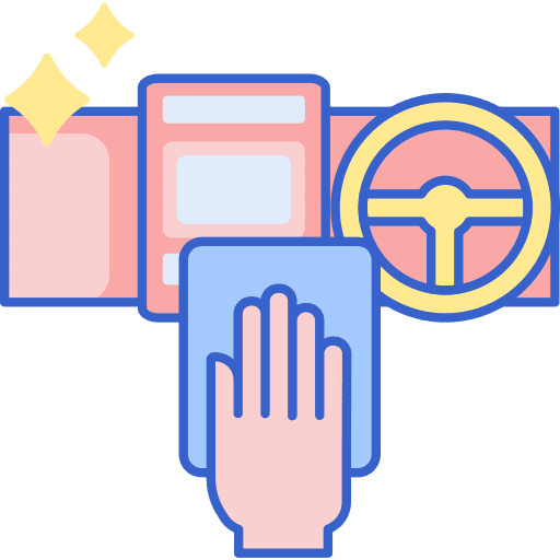 Dashboard velocity transportation time and date icon
