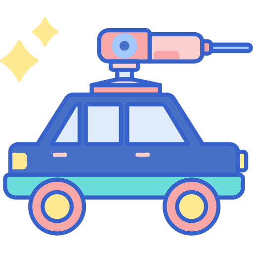 Car garage transportation vehicle icon