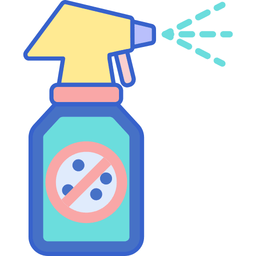 Insect repellent spray bottle insect repellent icon