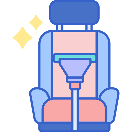 Seat safety belt safety seat belt icon