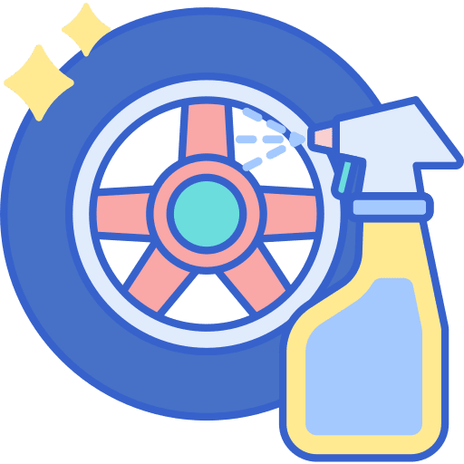 Tire furniture and household transportation garage icon