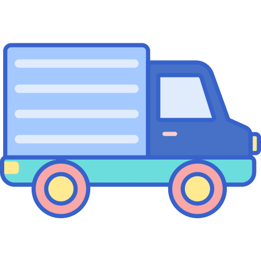 Truck truck delivery vehicle icon