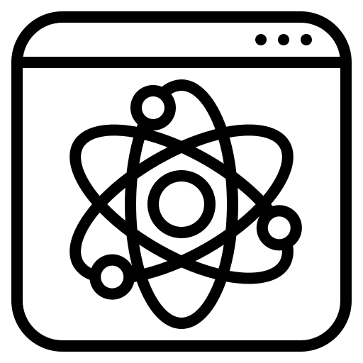 Dynamic education technology software icon