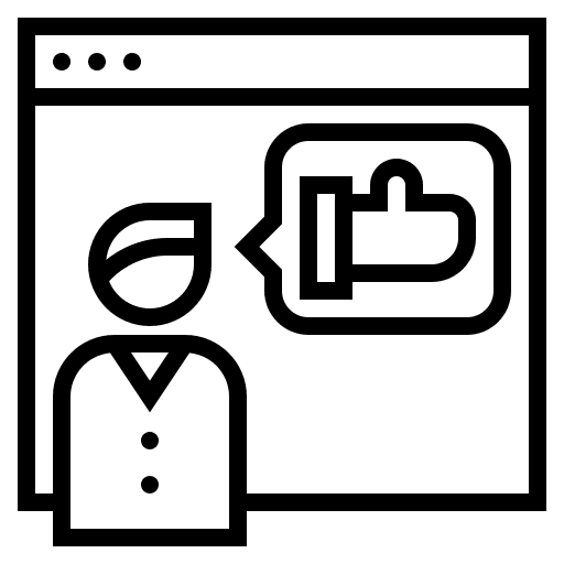 Ux people interface software icon