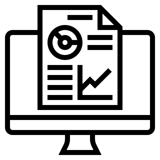 Information graphics computer interface icon