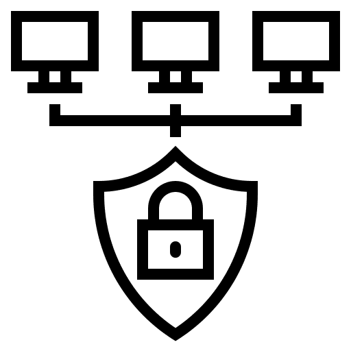 Network safety interface network icon