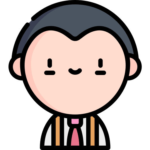 Broker employee man people icon