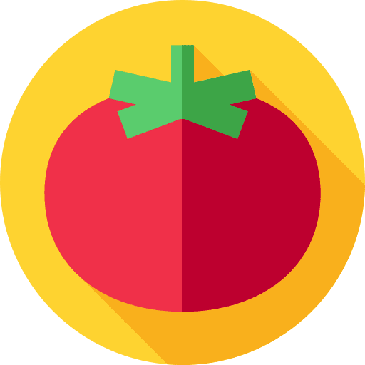 Tomato food diet fruits and vegetables icon