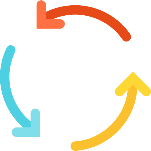 Arrows ongoing refresh update icon