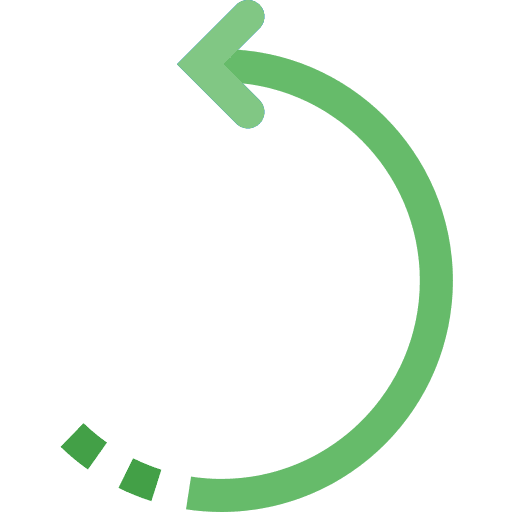 Circular curve arrows circular arrows recurrent icon