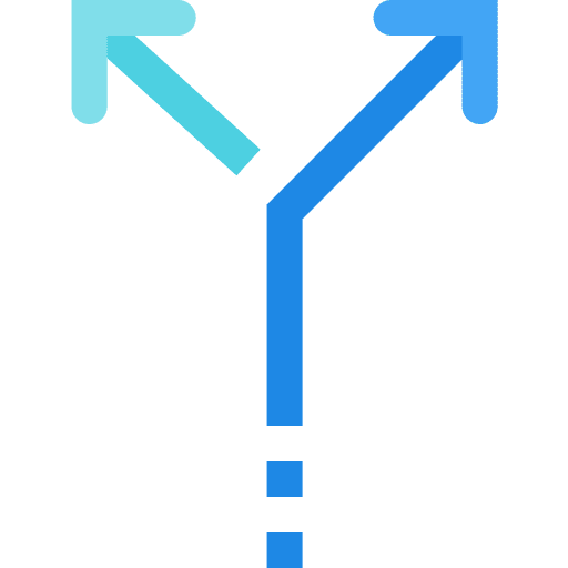 Junction intersection different ui icon