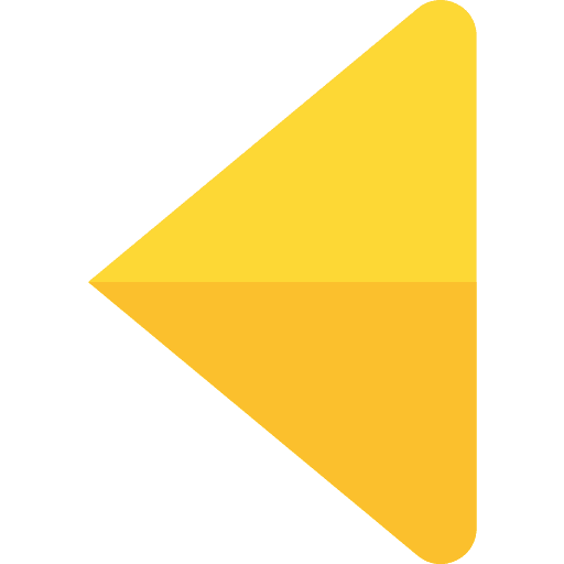 Triangle left ui back icon