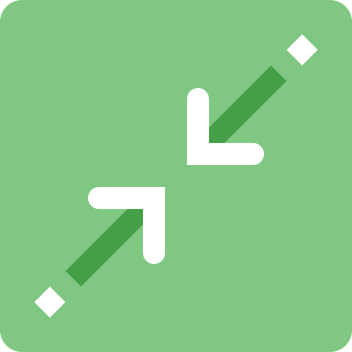 Minimize geometry minimize interface icon