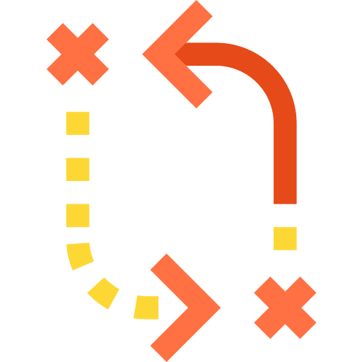 Wrong circular cross wrong icon