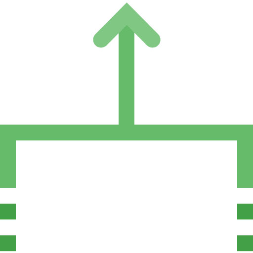 Merge arrows direction merge icon