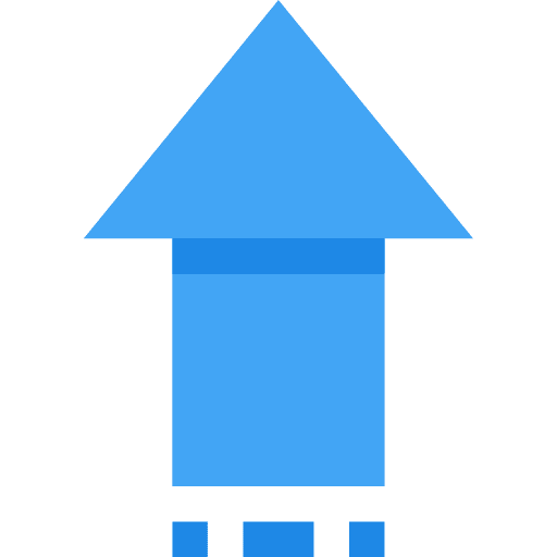 Up top arrow directions icon