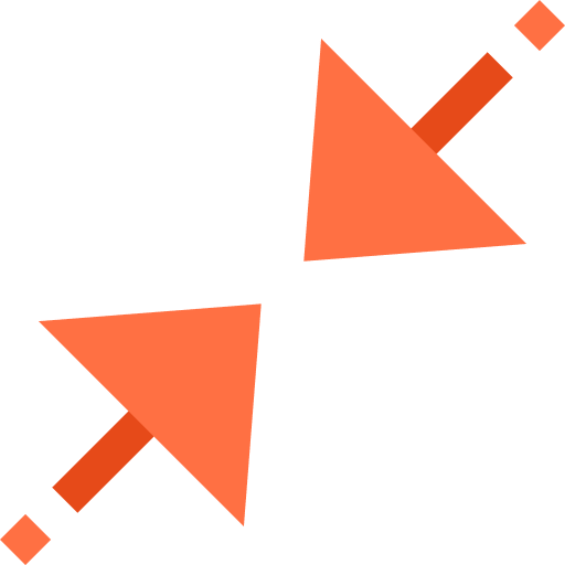 Shrink multimedia option ui controls icon