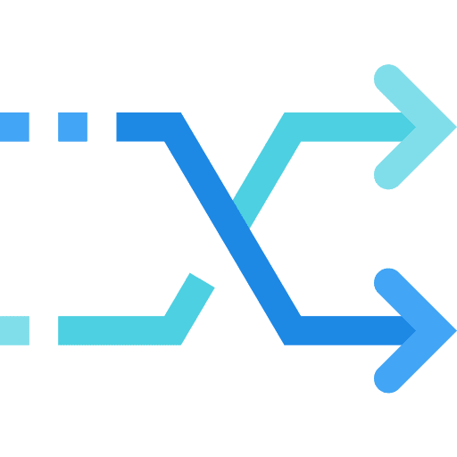 Shuffle changing exchange shuffle icon