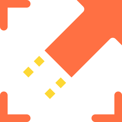 Top upwards top directions icon