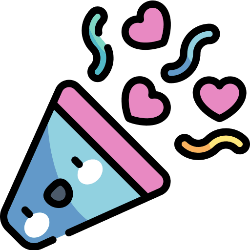 Confetti entertainment confetti hobbies and free time icon
