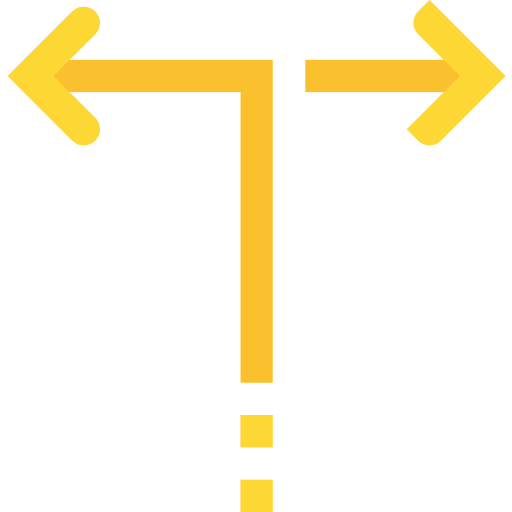 Divide arrows direction ui icon