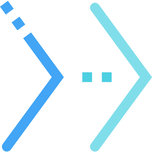 Right point navigational direction icon