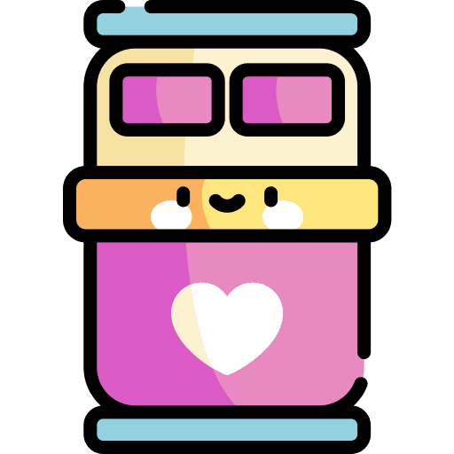 Bed rest buildings sleep icon