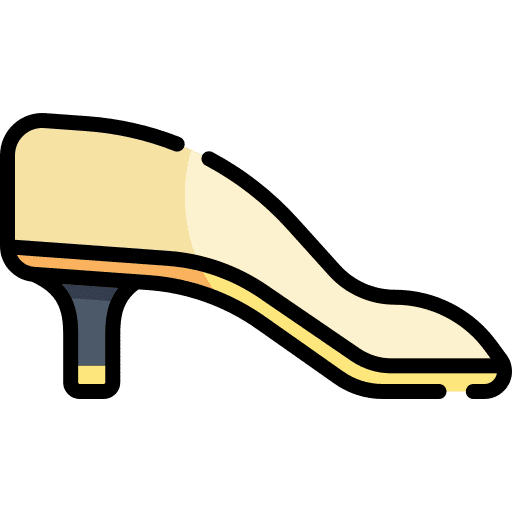 High heels high heels women footwear icon