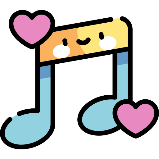 Music smile music smiley icon