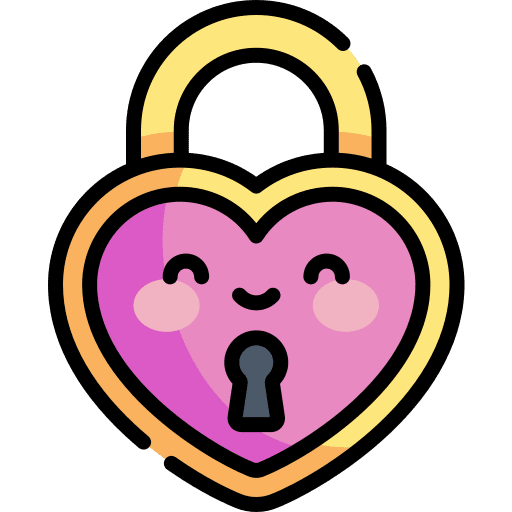 Padlock smiley tools and utensils padlock icon